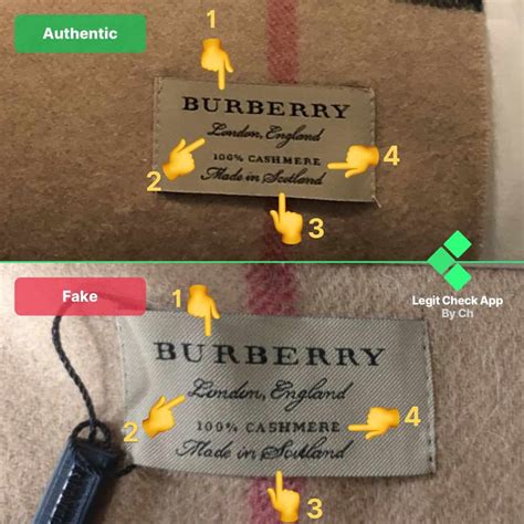 fake burberry scarf label|is a burberry scarf real.